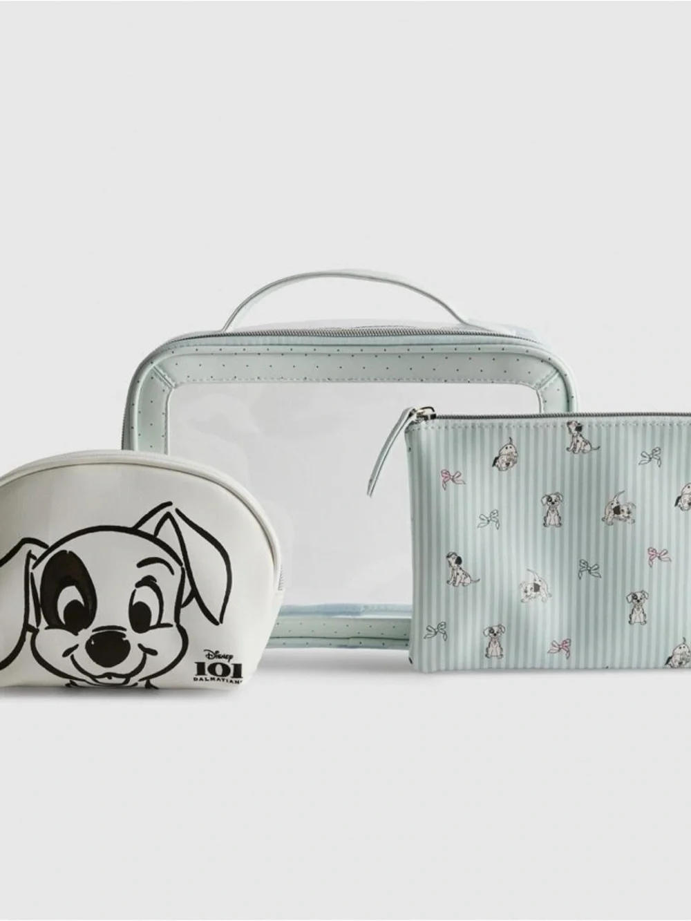 Disney 101 Dalmatians 3pc makeup bag set BNWT
